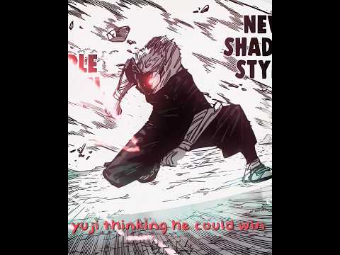 Sukuna's fuga flame and domain expansion is back [Sukuna vs Yuji] 🐐🔥💥| Jujutsu Kaisen manga edit