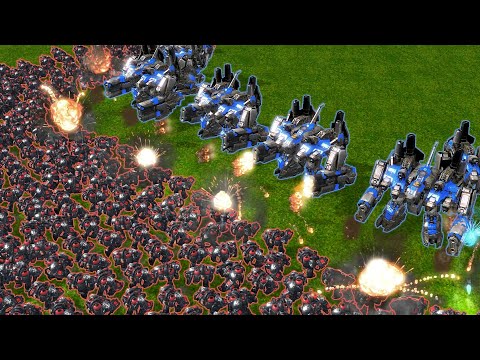 Let's throw 1000 Marauders at 6 Odins | Daily SC2 Brawl