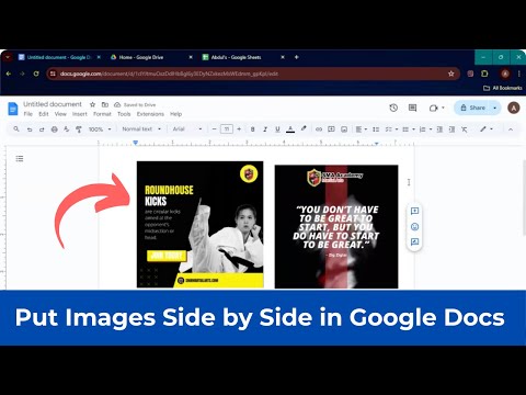 How to Put Images Side by Side in Google Docs (Quick & Simple)