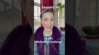 FREE Meditation Challenge & Community event in the virtual studio #meditation #newyearchallenge