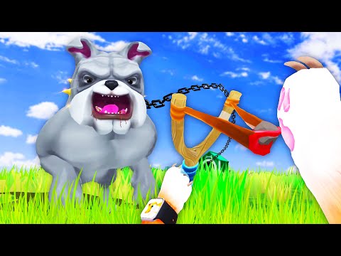 FIGHTING the NEW DOG... (I Am Cat VR Full Release)