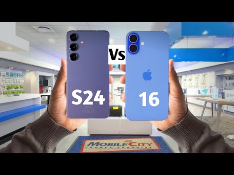 Samsung S24 VS IPHONE 16 Compartion #iphone16 #samsungs24 s24 vs 16 iphone 16 vs Samsung s24