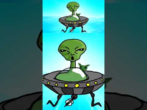 Alien Speaking Song (Alien Speaking Meme Song) Official Animated Music Video #alien #shotrs