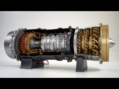 WS-15 Turbofan Engine: A Unique 1/20 Scale Build | Stirlingkit