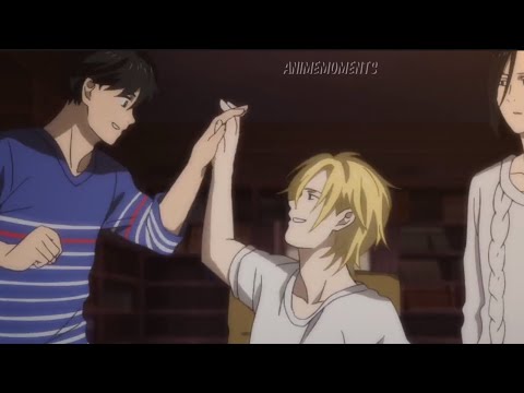 Ash x Eiji moment #8 - The amount of trust Ash has for Eiji