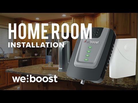 How to Install the Home Room Cell Signal Booster | weBoost