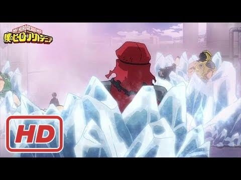 Todoroki vs Power Rangers Wannabe [ FULL FIGHT] // Provisional License Exam