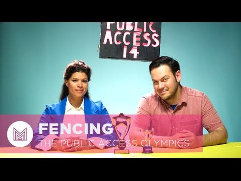 Fencing - The Public Access Olympics ft. Andrea Navedo and Gabrielle Ruiz