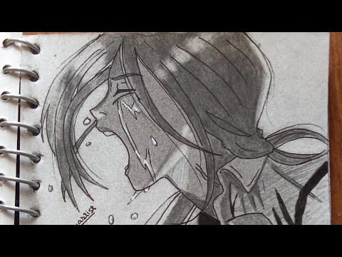 how to draw a screaming girl | 2ba_vartist (anime sketch)