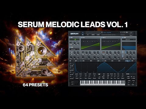 Serum Melodic Leads Vol. 1 (64 Presets) Melodic Techno, Trance, Progressive, Deep | Revealed