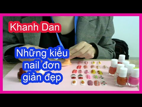 Những kiểu nail đơn giản đẹp phong cách Hàn Quốc