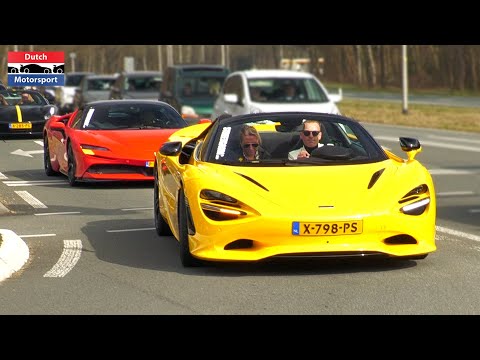 Supercars Accelerating! - Novitec SVJ, BRABUS 911 Turbo S, SF90, 750S, Huracan STO, 812SF,...