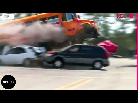 80 SHOCKING Car Crashes Moments Video On The Road You Wouldn't Believe If Not Filmed!