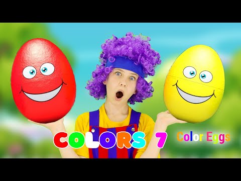 Baby 7 Color Eggs Song! Lilibo Kids songs