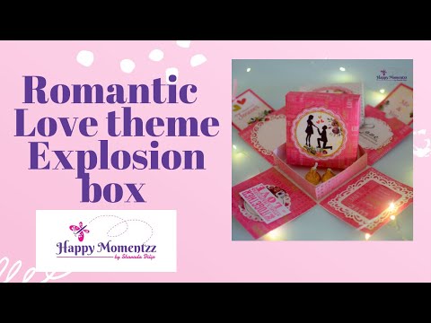 Romantic | Love theme Explosion box album