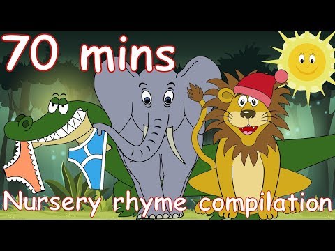 Down In The Jungle! And lots more Nursery Rhymes! 70 minutes!