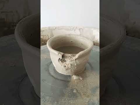 Ceramic POT Dissolves Back into Clay in BEAUTIFUL Time Lapse