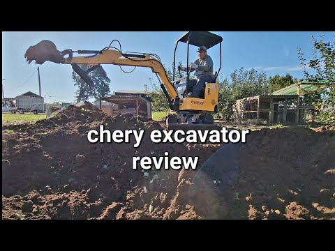 chery 1 ton chinese mini excavator review