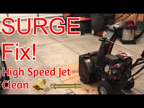 Engine Surging Fix! High Speed Jet Clean.