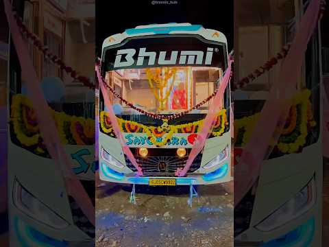 Bhumi travels || sayonara || new sleeper luxury bus || #shorts #viralvideo #shortsviral #tranding