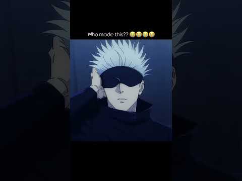 This is so random 😭 #jjk #gojo #jujutsukaisen #dressupdarlingCr: unknown (dm for credit)