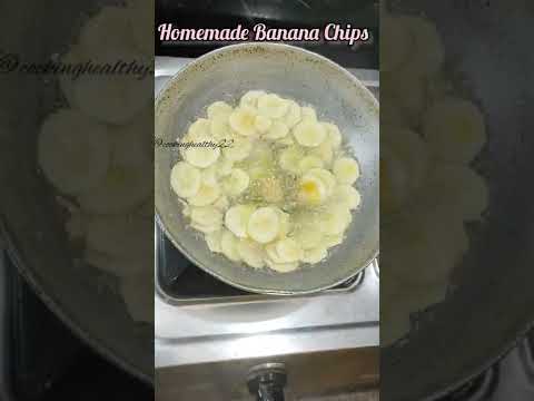 kerela style banana chips at home| Raw banana chips | crispy wafers|#shorts #cookinghealthy22