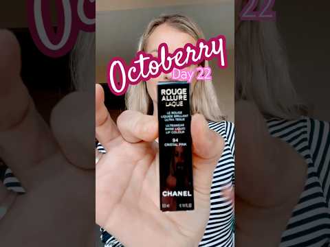 OCTOBERRY DAY TWENTY-TWO with CHANEL BEAUTY CHANEL HOLIDAY 2024