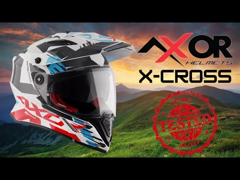 AXOR X-CROSS ADVENTURE HELMET REVIEW! Best Budget Buy 2025