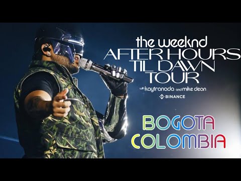 The Weeknd Bogota Colombia | After Hours Til Dawn Tour | 4 Oct 2023