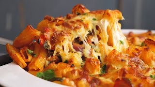 Vegetable Pasta Bake tasty, filling comfort food