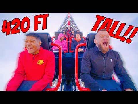 WE TESTED THE NEW CRAZIEST ROLLER COASTER IN THE US - TOP THRILL 2