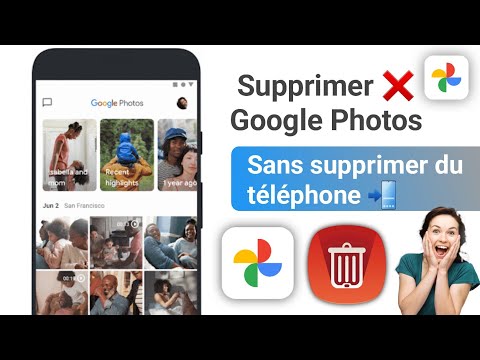 Comment supprimer une photo de Google Photos sans supprimer de l'appareil ?