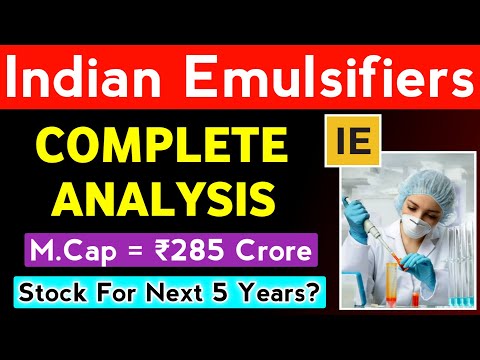 Indian Emulsifiers Share Complete Analysis | Chemical Sector SME Stock