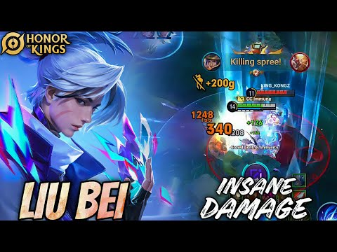 LIU BEI MASK SPIRIT "INSANE DAMAGE" - HONOR OF KINGS