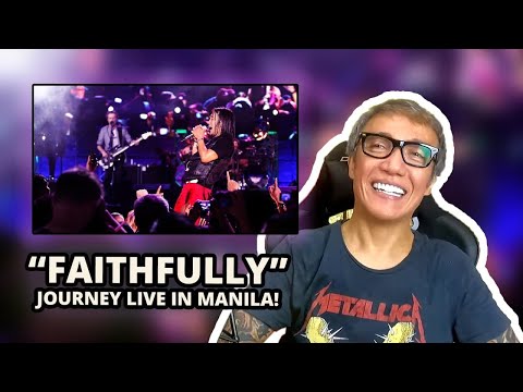 FAITHFULLY Live in Manila 2009 - ARNEL PINEDA (Reaction Video)