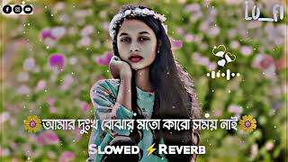 Amar Dhukkho Bujhar Moto Karo Somoy nai |  আমার দুঃখ বোঝার মতো কারো সময় নাই Lofi songs bangla🎶🎙️🎤