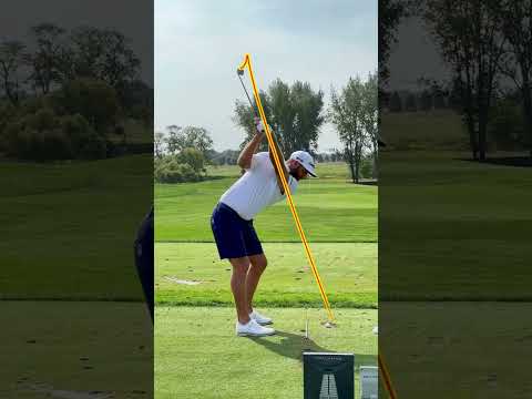 Dustin Johnson Golf Swing in slow motion on Shot Tracer PRO