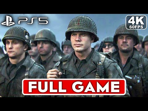 CALL OF DUTY WW2 Gameplay Walkthrough Campaign FULL GAME [PS5 4K 60FPS]