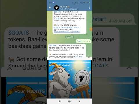 goats airdrop snapshots | Goats Airdrop Listing Date| goats airdrop withdrawal| goats final snapshot