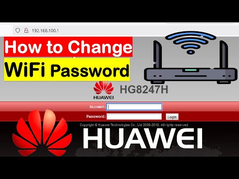 How to Change Wifi Password Huawei Router | Huawei Router Password Change