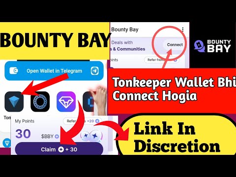 How TO Connect Ton To Bounty Bay || Bounty Bay Airdrop