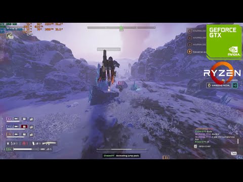 HELLDIVERS 2 - Slow Day with A Jump Pack | Ryzen 5 2600 GTX 1060 6GB