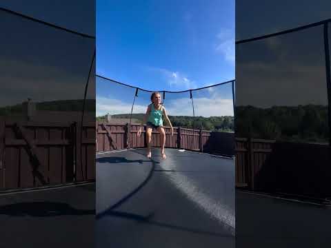 The Best Trampoline Your Kids Will Love! #shorts #customerreview #springfreetrampoline #trampoline