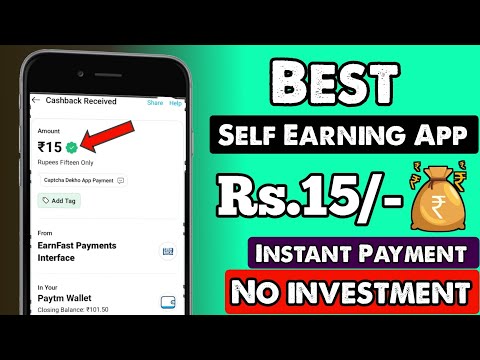 New Earning App Today | Daily Free Paytm Cash Without Investment | Best Self Earning App 2023