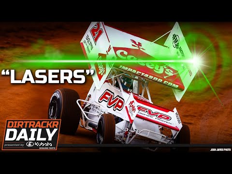 You can't use lasers in dirt racing