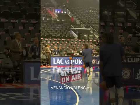 Terrance Mann Warming Up Before Blazers Clash | NBA Cup