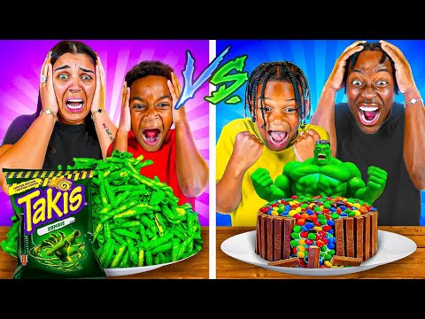 YES VS NO FOOD CHALLENGE