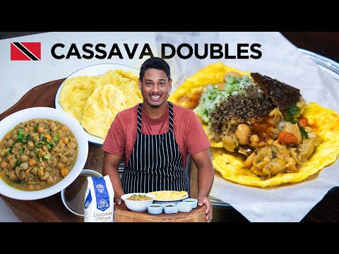 Cassava Doubles Recipe by Chef Shaun 🇹🇹 Foodie Nation