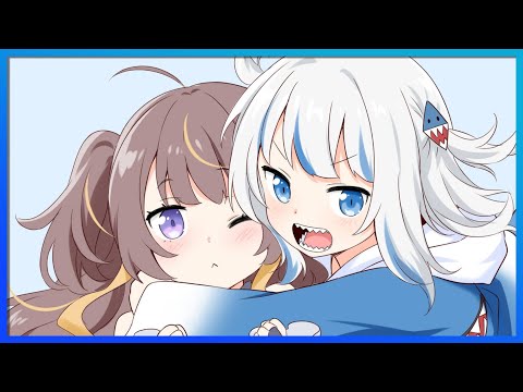 『GAWR GURA』- Gura & Anya flirting