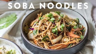 3 SOBA NOODLE Recipes 🍜Delish Noodle Series | HONEYSUCKLE